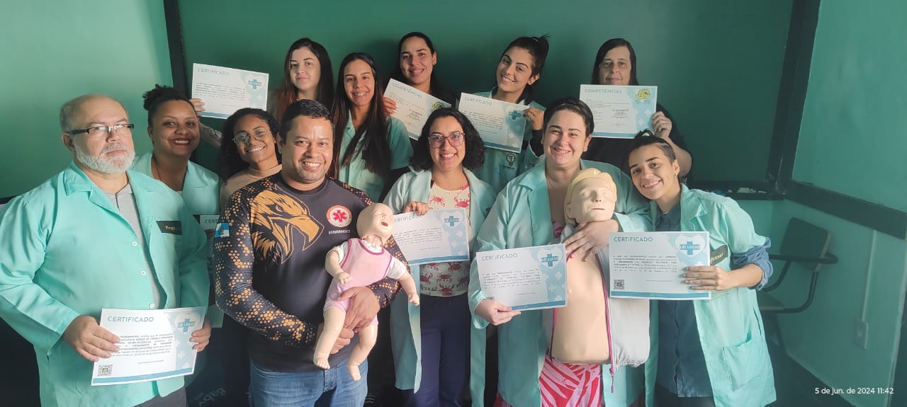 Treinamento Lei Lucas (primeiros socorros) — registro 6